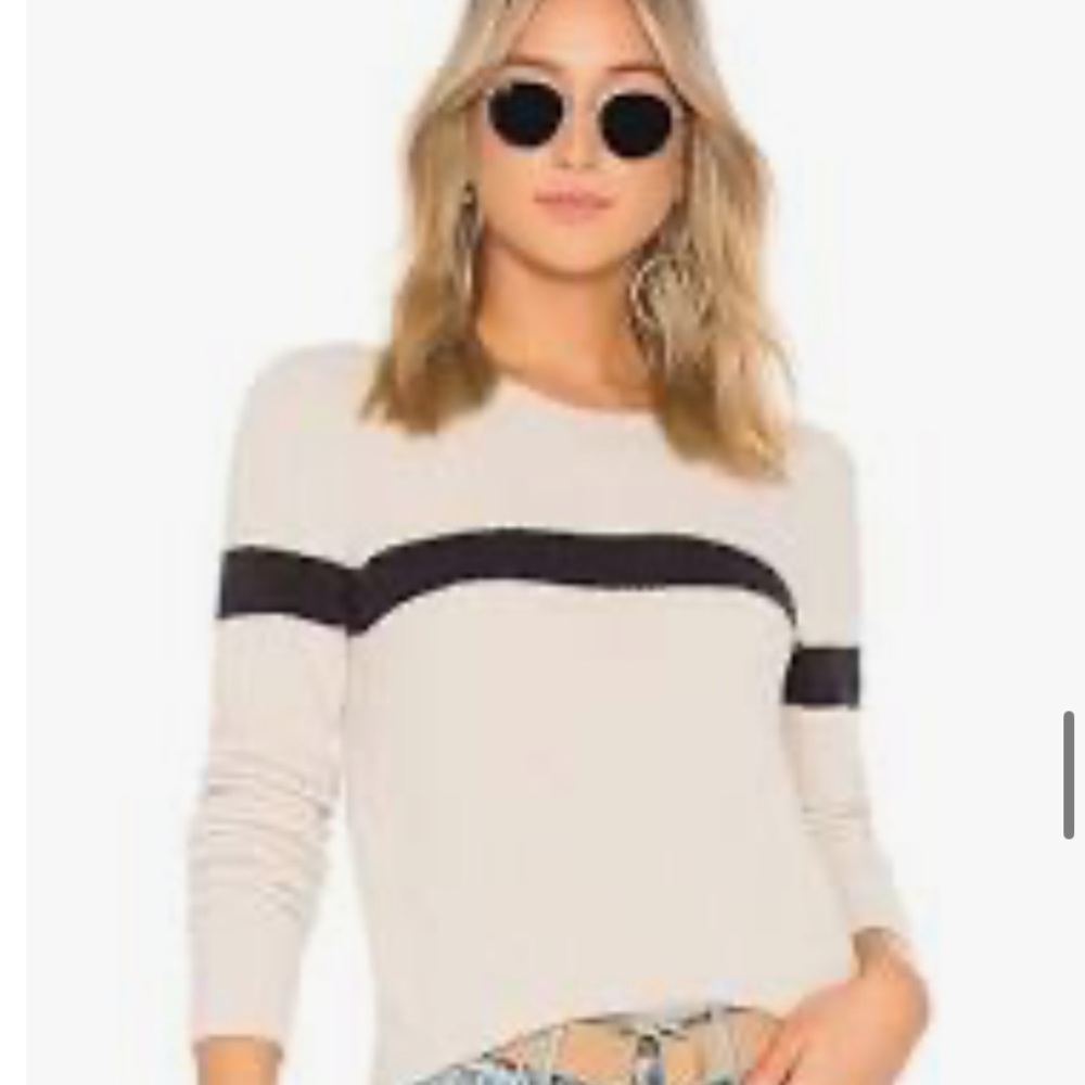 Vince Single Stripe Sweater